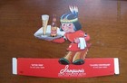 Iroquois Indian Brewery Beer Counter Top Advertisement 1954 new Old Stock 