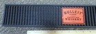 Bulleit Frontier Whiskey Rubber Bar Drink Mat  Man Cave Decor  Great Collectible