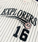 Game Used worn Sioux City Explorers Authentic Milb Minor League Wilson Jersey 44