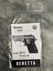 Oem Beretta 3032 32 Auto Tomcat Pistol Instruction Book Owners Users Manual New