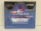 Tdk Usb External Floppy Drive Fdd-100 Mac Windows New Sealed