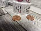 Thank You Stickers 5000pcs     Small 1 5  Round Kraft Label Seals  10 Rolls