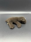 Vintage 1985 Pound Puppies Plush 7   Brown Dog Stuffed Animal Korea Read Details