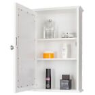 New Bathroom Cabinet Wall Mount Mirrored Medicine Cabinet Storage Organize White