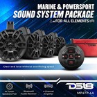 Ds18 Mp4tp 4a 4  Hydro 4  Wakeboard Tower Speakers 600w With Amplifier Bluetooth