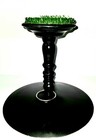 Falconry Fiber Block Perch 6  Indoor   Outdoor  Spike  Heavy Steel Base  Ring