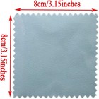 50pcs Jewelry Cleaning Cloths Polishing For Silver Gold Platinum Watches Coins