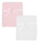 Set  Soft  Warm   Cozy  Pink And White  30  X 30  For Boys And Girls  Perfect   