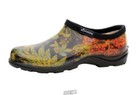Principle Plastics Sloggers Women s Water Shoe Garden Black Print Size 6 5-7