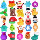 Christmas Squishy Toys  25 Pcs Mochi Squishies Bulk For Girls Boys   Christma   