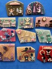 Vintage Jewelry Lot Lucinda Pin Not House Little People Children Playing 11 Pc
