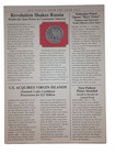 1917 Silver Walking Liberty Half   Pcs Panel W  Commemorative Stamp