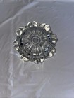 Vintage Mid Century Clear Glass Fluted Ashtray