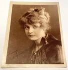 Marguerite Courtot Vintage C1915 Silent Movie Star Kalem Film Trade Ad Portrait
