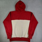 Vintage 80s Adidas Zip Hoodie Sweatshirt Mens Size Large Red Track Jacket Terry