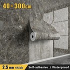 Marble Floor Tile Roll Decor 15 7 x 118  Peel And Stick Floor Sticker Wallpaper
