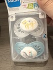 Mam Original 16 Months Plus Zoo Animals Pacifier - Blue Gray 2 Packs Of 2