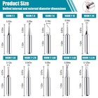 10 Pcs 900m Soldering Iron Tips  Replacement Compatible With   