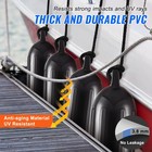 Uimoso 4pcs Boat Fenders Inflatable Ribbed Boat Bumpers For Docking 5 5   X 20 
