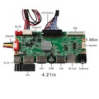 Vga Cvbs Usb Hd Lcd Controller Board 24 In Dv240fbm-nb0 1920x360 Lcd Screen