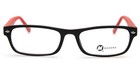 New Modern Optical Launch Black Red Eyeglasses Glasses Frame 51-18-140 B28mm