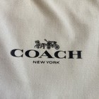 Coach Drawstring Dust Bag - Storage Dust Cover For Jewelry Bag Charms About 5x5 