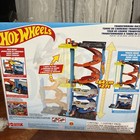 Hot Wheels City Toy Car Track Set  Transforming Race Tower  Single To Dual-model