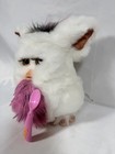 Vintage Furby Passion Fruit White Pink Gray 2005 Tiger Electronics Green Eyes 
