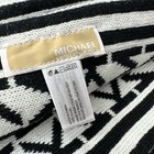 Michael Kors Beanie Hat   Scarf Set Black Mk Logo Acrylic Nwot