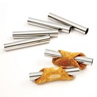 Norpro Set Of 6 Stainless Steel Mini Cannoli Forms
