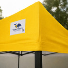 10 X 10  Replacement Canopy Tent Top Cover Instant Ez Up Yellow Canopy Top Only
