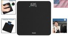 Elegant 400lb Capacity Digital Bathroom Scale With 0 1lb Accuracy   Led Display