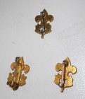 3 Vintage Boy Scouts Of America  Be Prepared Lapel Pins Goldtone