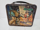 Vintage 1966 Batman And Robin Aladdin Lunch Box No Thermos Metal Lunchbox