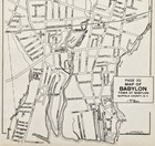 1929 Babylon - Long Island Map - Suffolk County - N y   Original Large