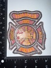 Vintage Elkhart Indiana In Fire Department Shoulder Patch Obsolete Embroidered
