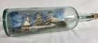 Vintage Impossible Ship In A Glass Bottle - Maritime Folk Art