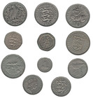 Small Collection Of British Territories Coins X11 Bulk Lot