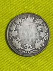 1889 Canada 25 Cents Silver Coin Circulated