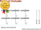 Maple Syrup Tapping Kit Stainless Steel Maple Tree Taps Spiles For Making Maple