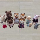 Sylvanian Families Calico Critters Figures And Accessories Lot