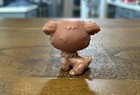 Littlest Pet Shop Lps  39 Poodle Puppy Dog Brown With Pink   Purple Eyes 1st Gen