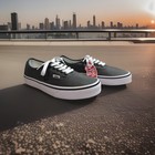 Vans Authentic Low Top Canvas Gray Unisex Skate Shoes - Men 8 5   Women 10 - Nwt