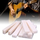 10pcs pack Guitar Bone Blanks Unslotted Guitar Nut Replacement For Guitar Bass