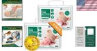 Ultra-soft Bamboo Waterproof Crib Mattress Protector Pad 2-pack For Babies