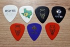 Zz Top Guitar Picks  dusty Hill 