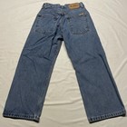 Levi s Denim Blue Jeans Boys Youth Size 8 Loose Fit Medium Wash Hipster Punk Y2k