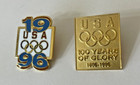 1996 Atlanta Summer Centennial Olympic Games Official Authentic Lot Of 2