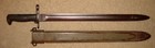 Wwi Us 1905 Bayonet - Rock Island Arsenal 1918 Date - Wwii Ria M1 Garand Bayonet
