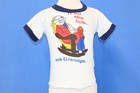 Vintage 70s If All Else Fails Ask Grandpa Funny Ringer T-shirt Baby 12-18 Mo